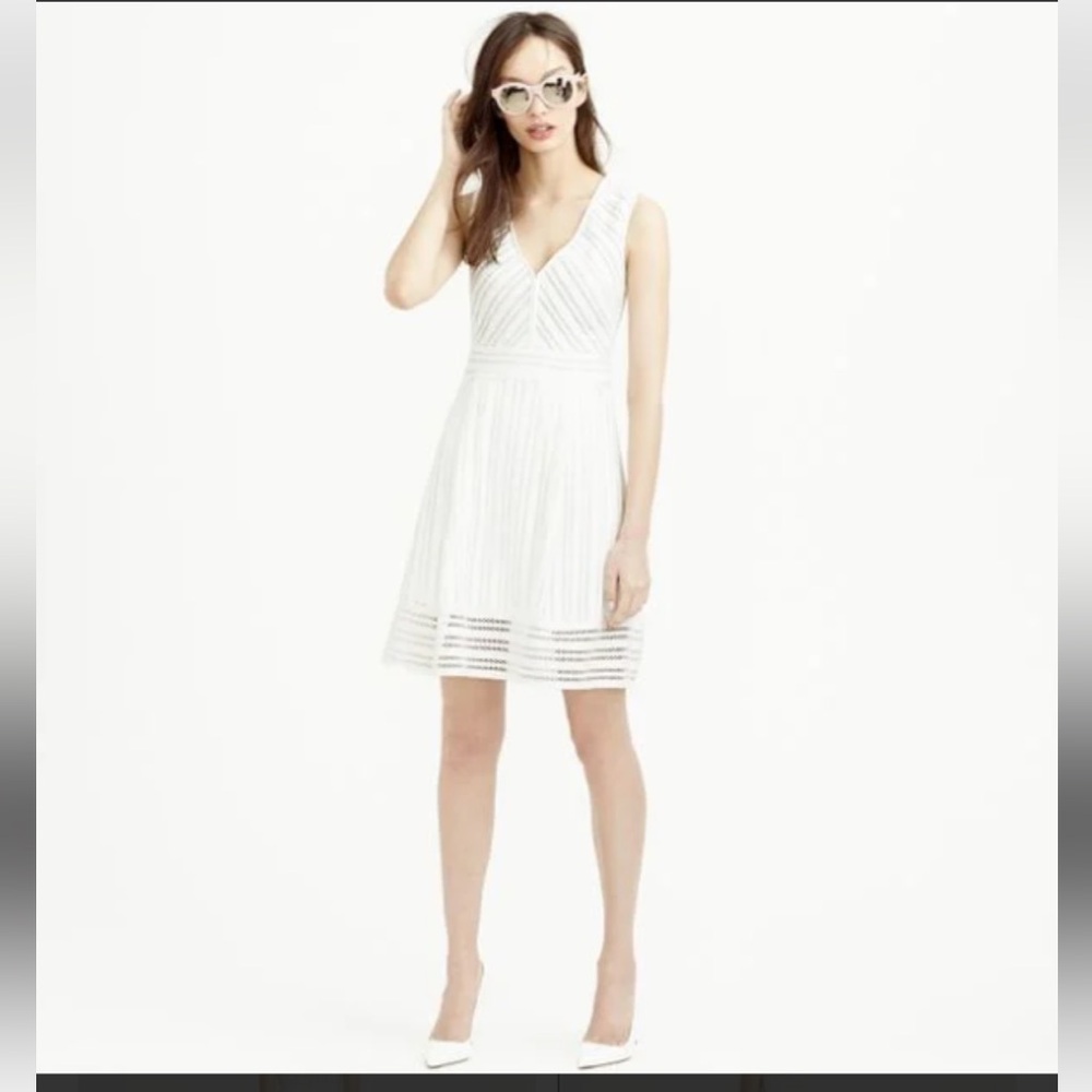 JCREW WHITE DRESS SIZE 4